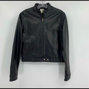 Genuine Leather Jacket - J.Crew